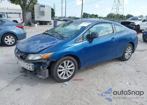 2012 Honda Civic Ex z USA, uszkodzony, nr VIN 2HGFG3B82CH519725